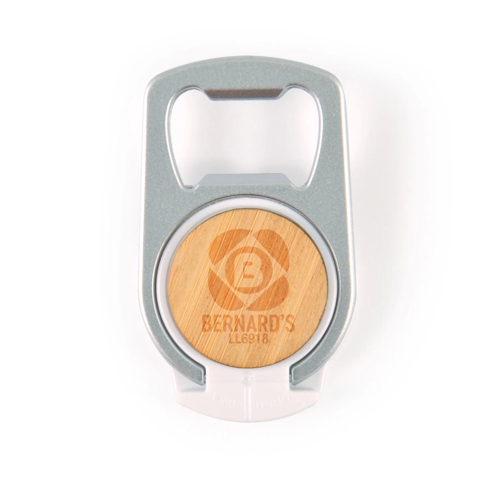 Lager Aluminium Bottle Opener Phone Stand