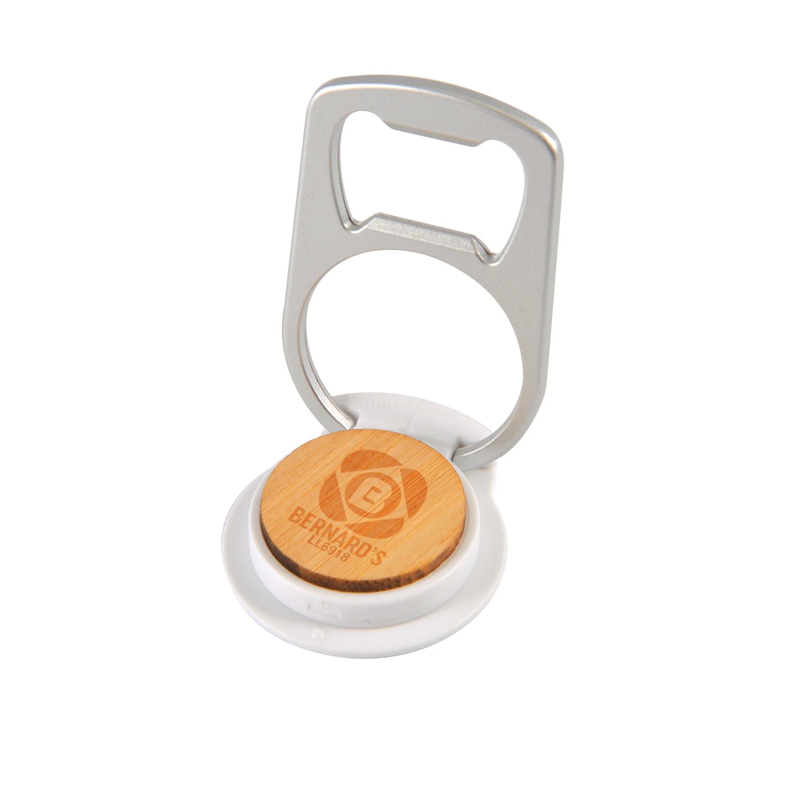 Lager Aluminium Bottle Opener Phone Stand
