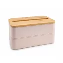 Stax Eco Bamboo Lid Lunch Box with Phone Holder Lid