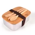 Bermuda Bamboo Lid Stainless Steel Lunch Box