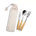Savour 3 Piece Stainless Steel Cutlery Set in Pouch