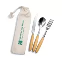Savour 3 Piece Stainless Steel Cutlery Set in Pouch