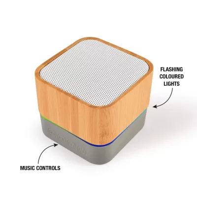 Gig 3W Bamboo Bluetooth Speaker