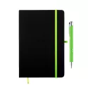 Venture Supreme Napier Pen A5 Aluminium Notebook