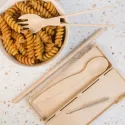 Ramen 3 Piece Wheat Straw Cutlery Set