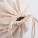 Calico Drawstring Library Bag