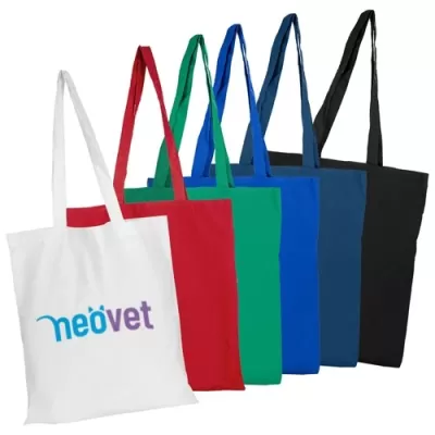 Coloured No Gusset Calico Bag