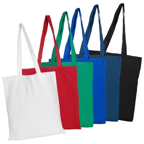 Coloured No Gusset Calico Bag