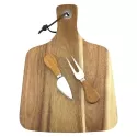 Draema Acacia Cheeseboard and Knife Set