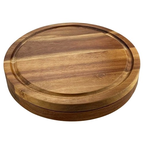 Exquisite 4 Piece Acacia Cheeseboard and Knife Set