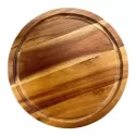 Exquisite 4 Piece Acacia Cheeseboard and Knife Set