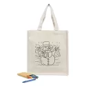 Colouring Executive Canvas Tote Bag