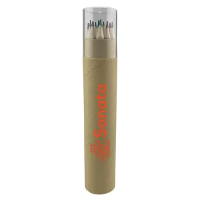 Colour Cardboard Pencil Tube