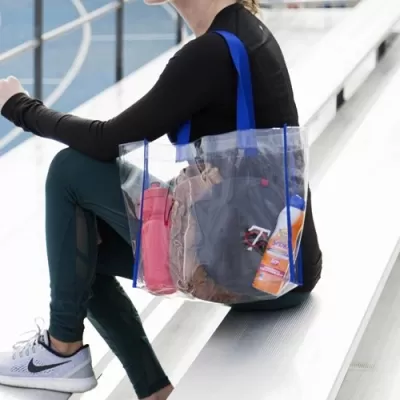 Clear PVC Tote Bag