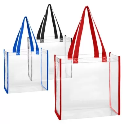 Clear PVC Tote Bag
