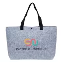 French Felt Shopping Bag