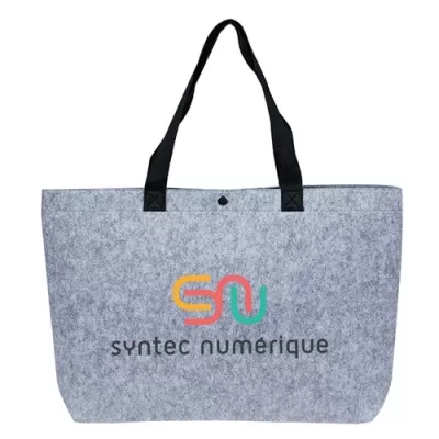 French Felt Shopping Bag
