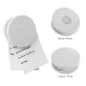 Clip Round Plastic Fridge Magnet