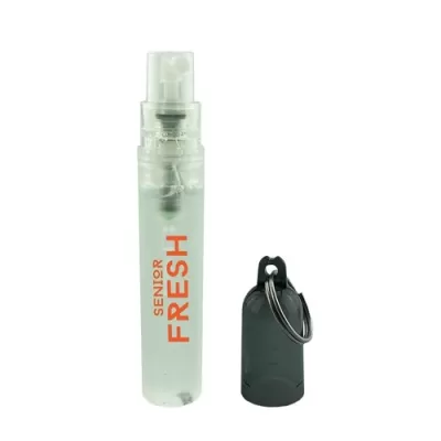 Hand Sanitiser Spray Plastic Keyring
