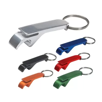 Argo Coloured Aluminium Bottle Opener Keyring