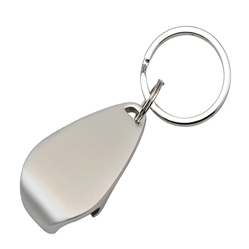 Zinc Alloy Bottle Opener Keyring