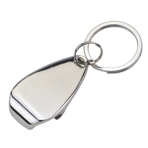 Zinc Alloy Bottle Opener Keyring