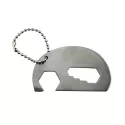 Elephant Stainless Steel Bottle Opener Keyring
