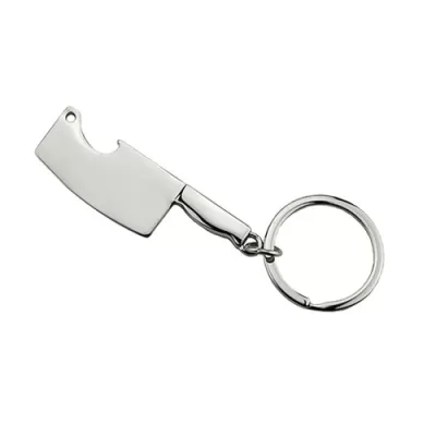 Chopper Zinc Alloy Bottle Opener Keyring