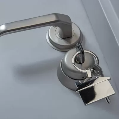 Abode Zinc Alloy Keyring
