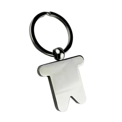 Little Man Metal Keyring