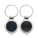 Ebony Metal Keyring