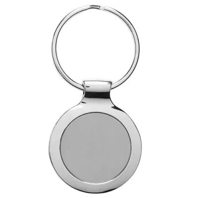 Discus Zinc Alloy Keyring