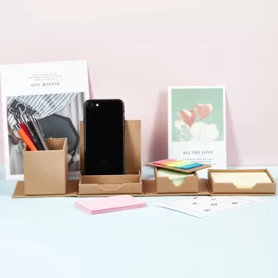 Sticky Note Paper Desk Organiser