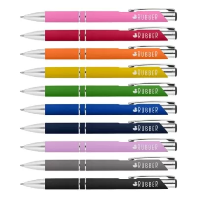 Euroauz Rubberised Metal Pen