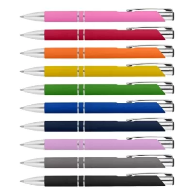 Euroauz Rubberised Metal Pen