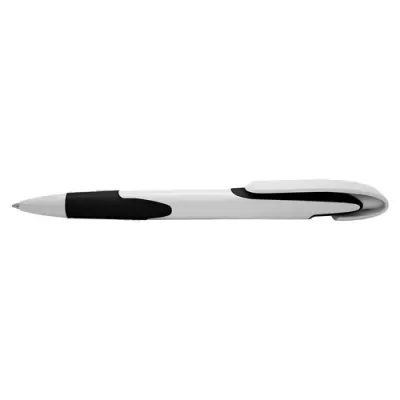 Keely White Plastic Pen