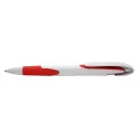 Keely White Plastic Pen