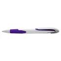 Keely White Plastic Pen