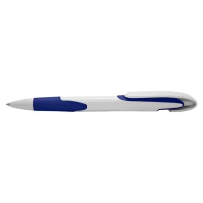 Keely White Plastic Pen