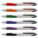 Keely Silver Plastic Pen