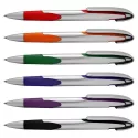 Keely Silver Plastic Pen