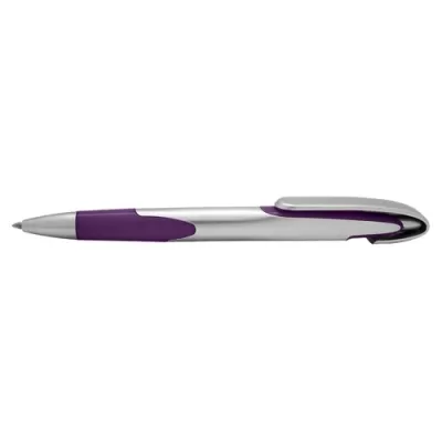 Keely Silver Plastic Pen