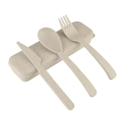 Wheat Straw Utensil Set