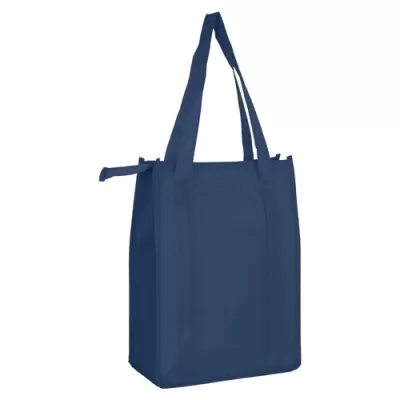 10L Non-Woven Cooler Bag with Top Zip Closure