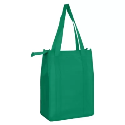 10L Non-Woven Cooler Bag with Top Zip Closure
