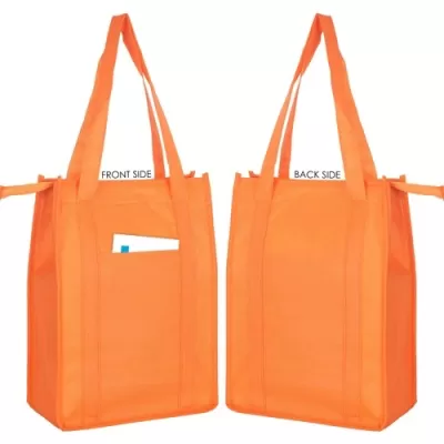 10L Non-Woven Cooler Bag with Top Zip Closure
