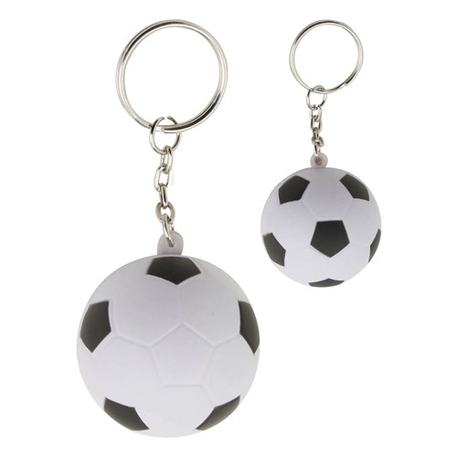 Soccer Ball Stress Reliever Keyring