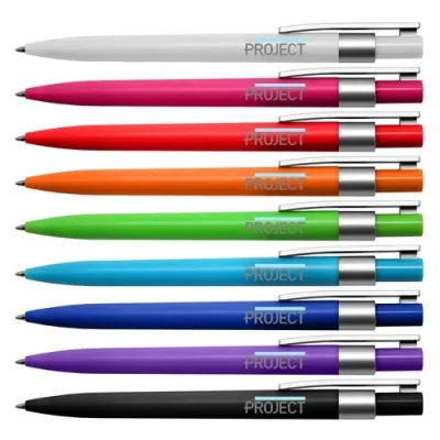 Torino Silver Plastic Pen