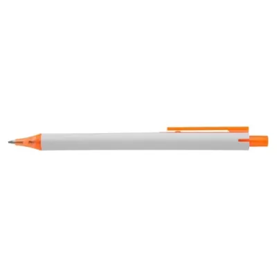 York White Plastic Pen