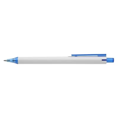 York White Plastic Pen